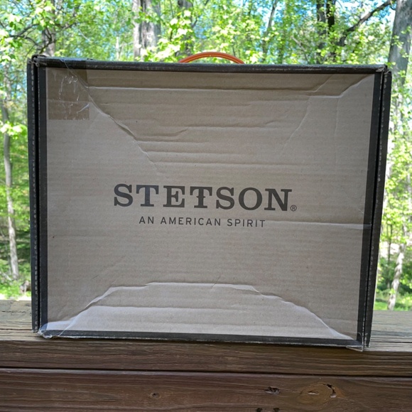 NIB NWOT Stetson Handmade Western Boots (Python with Wing & Cross Overlay) - Picture 14 of 15